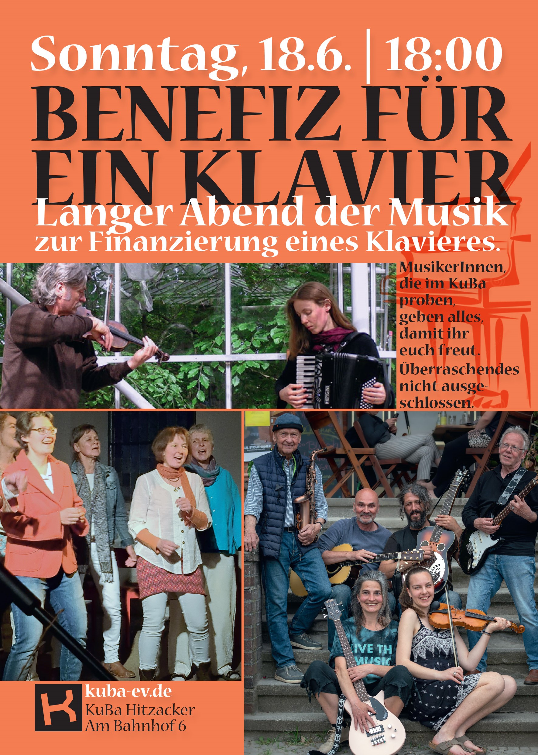 Benefizkonzert 18.06. 18:00 Uhr