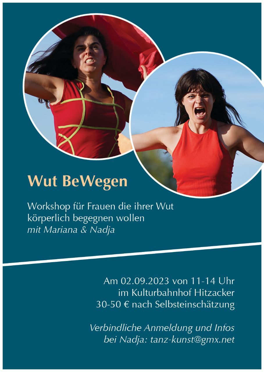 Workshop: „Wut BeWegen“ am 02.09.23