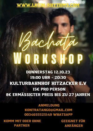 Bachata- Workshop am 12.10.23