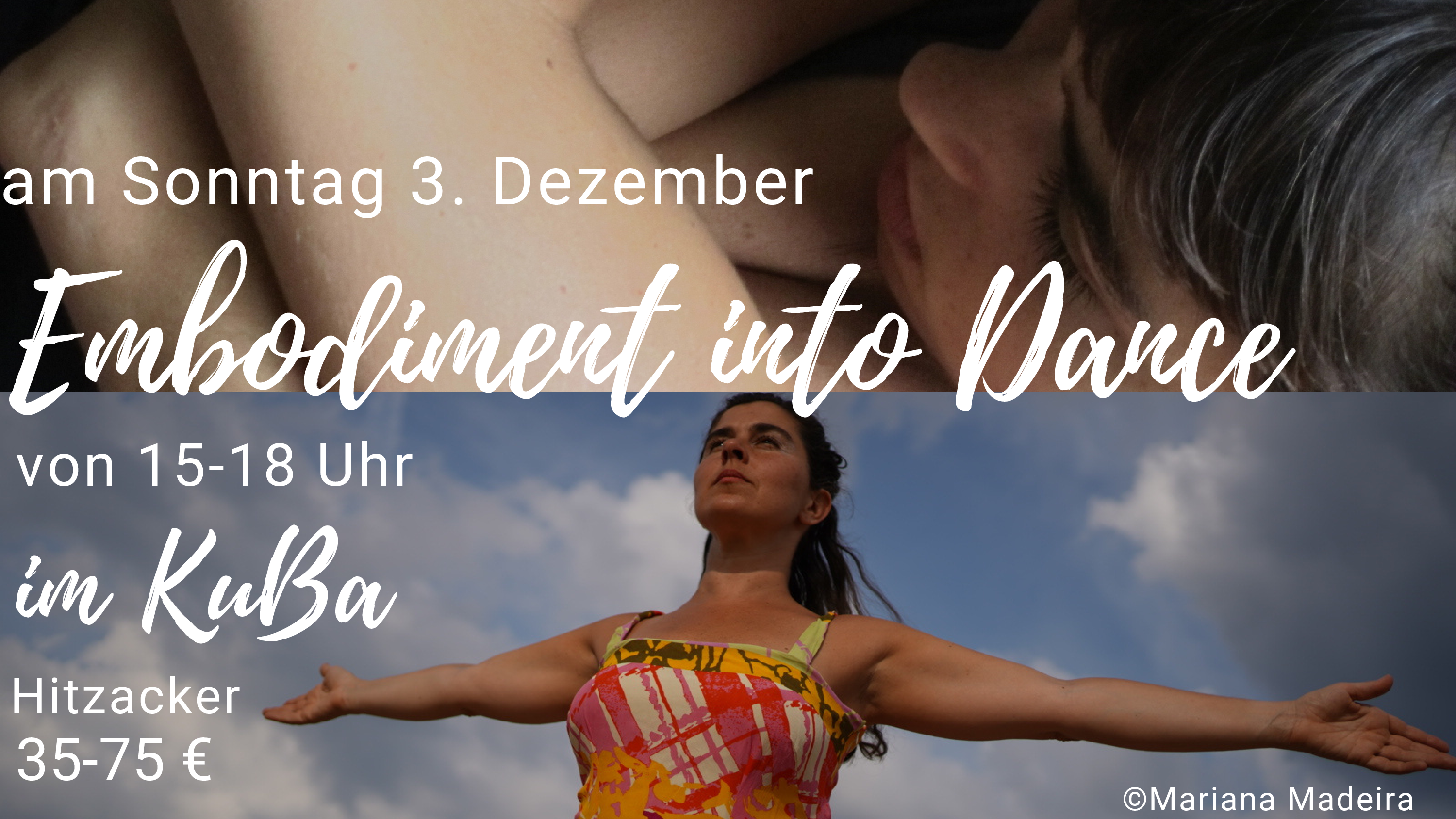 Workshop Embodiment into Dance am 03.12.23