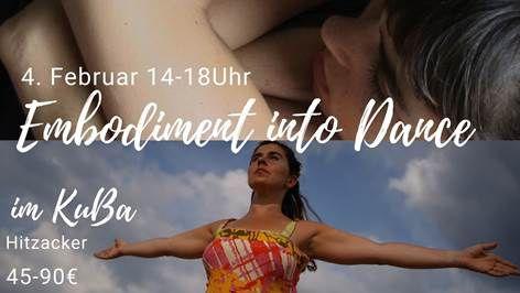 Workshop EmbodiDance am 04.02.24 um 14:00 Uhr