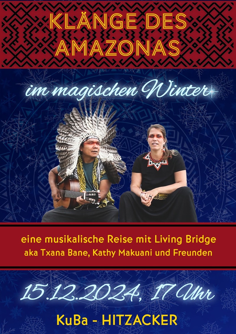 Klänge des Amazonas am 15.12.24 um 17:00 Uhr