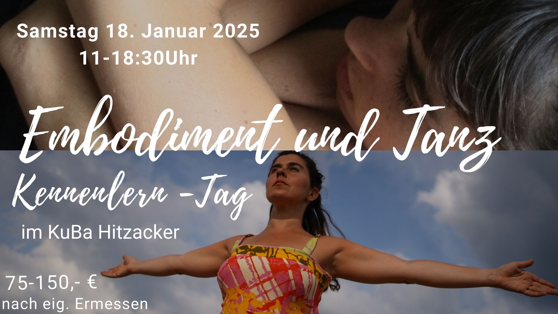 FÄLLT AUS – Embodiment und Tanz Kennenlern-Tag am 18.01.25 um 11:00 Uhr